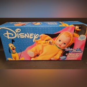 Rare Vintage Disney Water Babies Eeyore Dress Up Snugglers Pluto New RARE